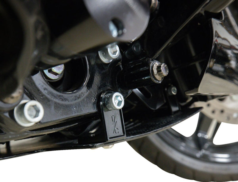 Thrashin Supply Co. Forged Carbon Fibre Skid Plate for 2024-2025 Harley-Davidson Black #TSC-3035-1