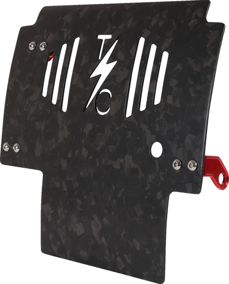 Thrashin Supply Co. Forged Carbon Fibre Skid Plate for 2024-2025 Harley-Davidson Black #TSC-3035-2