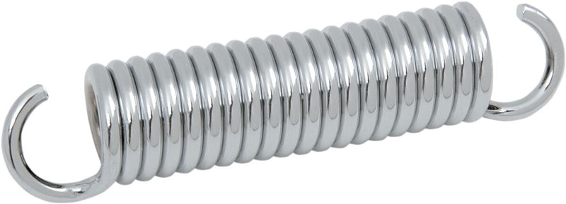 Drag Specialties Chrome 3.4 in. Kickstand Spring for 1991-2001 Harley-Davidson Dyna Motorcycles