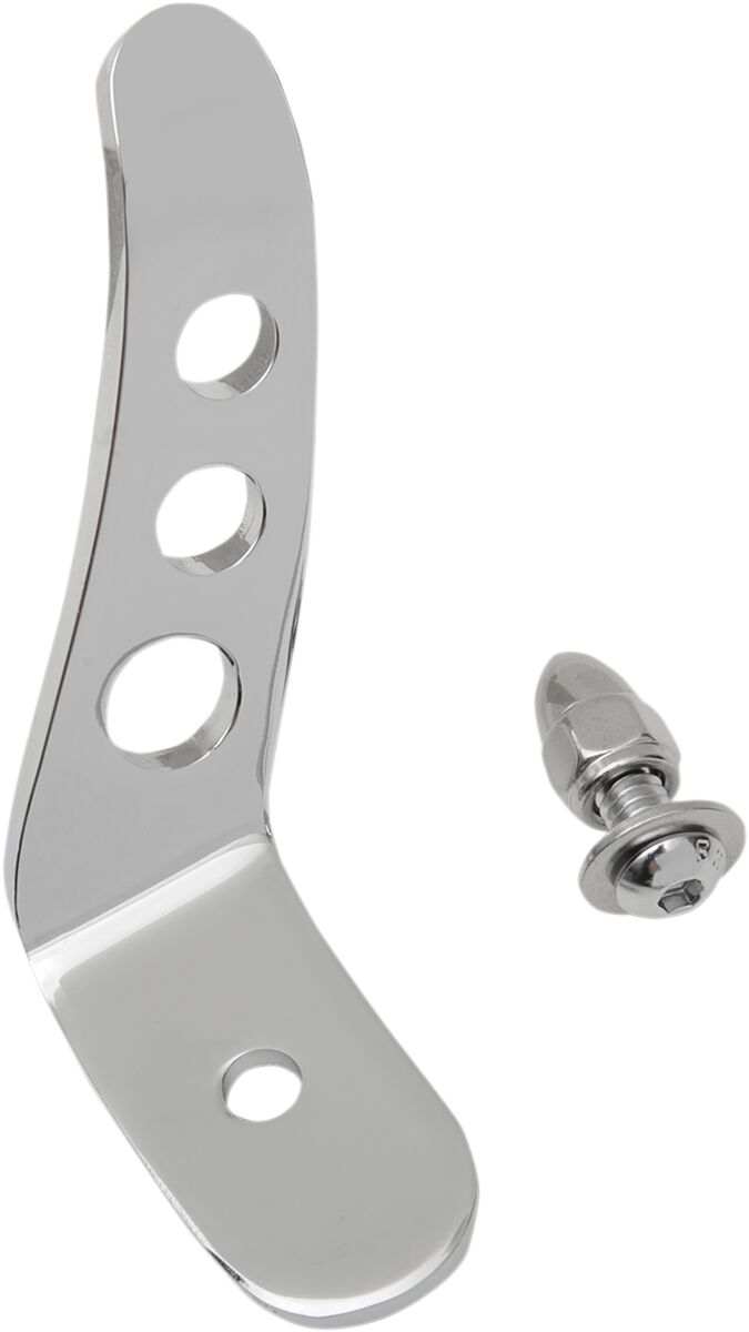 Drag Specialties Easy Find Kickstand Extension - Each - Chrome for Harley-Davidson Touring & Trike 2007-2024