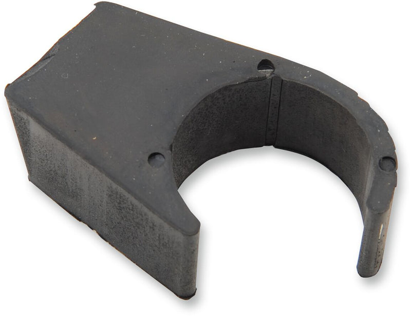 Drag Specialties Kickstand Bumper - Rubber, 31,8 mm (1-1/4"), Each - Black for Harley-Davidson Dyna 1991-2000