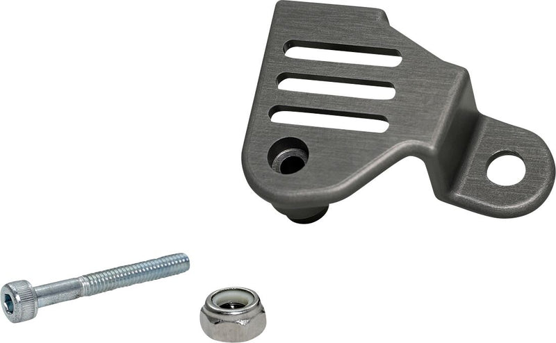 Dynojet-Harley Sidestand Switch Guard for 2021-2024 Harley-Davidson RA 1250 Cover Anodised Grey Kickstand Switch Aluminium Kit #61300098