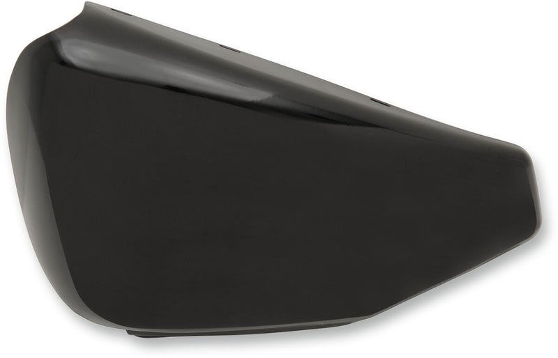 Drag Specialties Side Covers - Steel, Battery, Each - Black / Gloss for Harley-Davidson Sportster 2004-2013