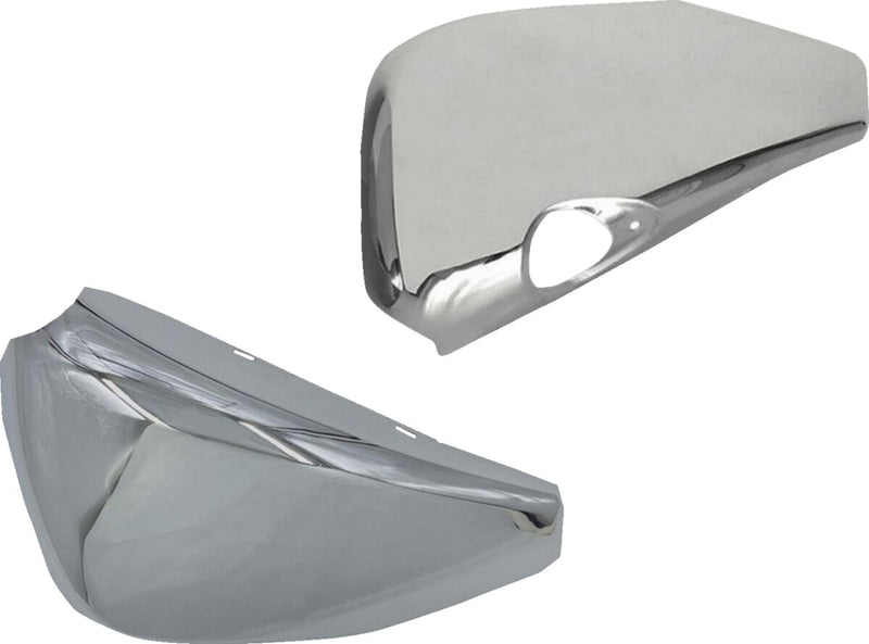 Drag Specialties Side Covers - Oil Tank, Steel, Each - Chrome for Harley-Davidson Sportster 2014-2022