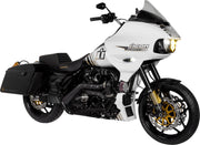 Saddlemen Side Cover for 2009-2025 Harley-Davidson Black Carbon Fibre Left Right Pair #CF-809-07-006