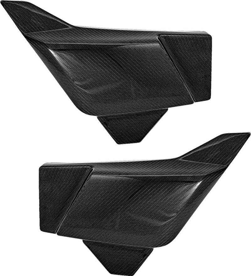 Saddlemen Side Cover for 2023-2026 Harley-Davidson Black Carbon Fibre Left Right Pair #CF-823-07-003