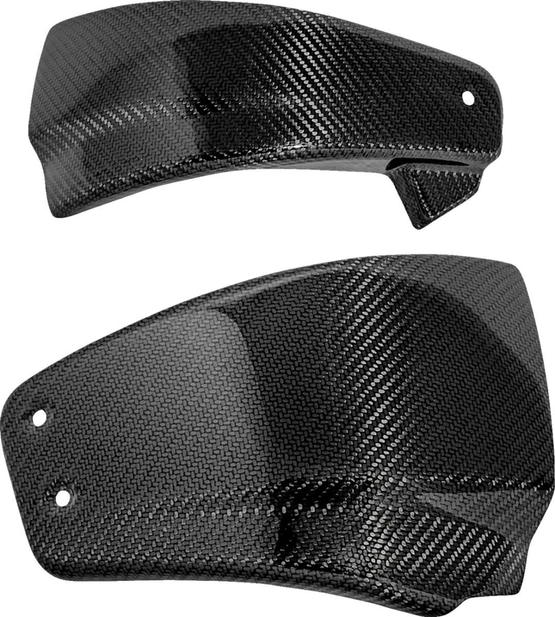 Saddlemen Side Cover for 2018-2024 Harley-Davidson Black Carbon Fibre Left Right Pair #CF-818-001