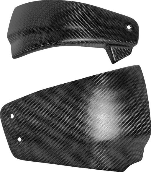 Saddlemen Side Cover for 2018-2024 Harley-Davidson Black Carbon Fibre Left Right Pair