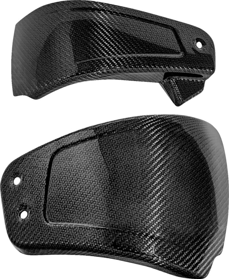 Saddlemen Side Cover for 2025 Harley-Davidson Black Carbon Fibre Left Right Pair #CF-825-001