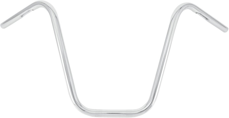 Burly Brand 1" Narrow Bottom Ape Hanger Handlebar - Steel, Each, 84 cm (33") - Chrome for Harley-Davidson Sportster, Dyna & FXR 1986-2022