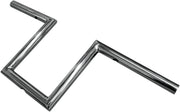 LA Choppers 8 Inch Narrow Z (1 inch) Old School Handlebars in Chrome