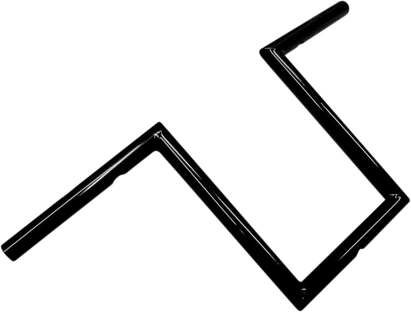 LA Choppers Narrow-z Old School Handlebar - 61 cm (24"), Steel, Each - Black / Gloss for Harley-Davidson Touring, Softail, Sportster & Dyna 1935-2018