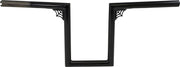 LA Choppers 10 Inch Web Z (1 inch) Old School Handlebars in Black