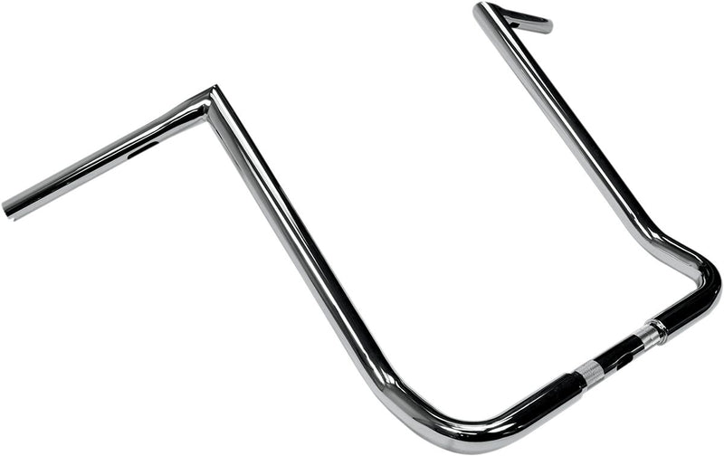 LA Choppers 18 Inch Bagger (1-1/4 inch) Twin Peaks in Chrome 1982-2024 Electra Glide & 2008-2023 Street Glide With Batwing Fairing #LA-7361-18