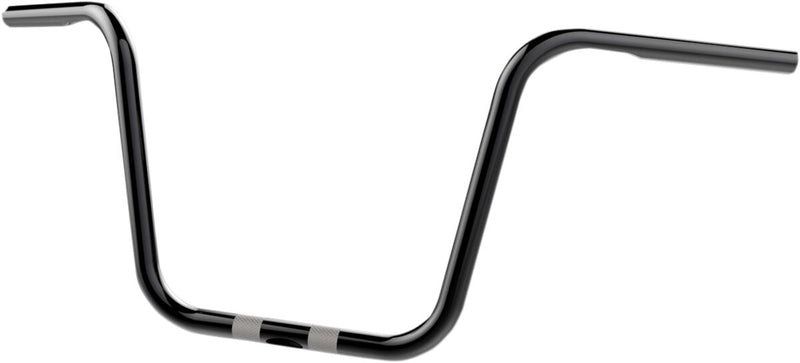 Khrome Werks 1" Handlebar - Steel, 85 cm (33-1/2"), Each - Black / Gloss for Harley-Davidson Touring, Softail, Sportster & Dyna 1982-2022