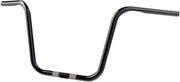 Khrome Werks Black 12 in. Bobber Ape Hangers 1 in. Handlebars for Various Various Harley-Davidson Motorcycles (See Fitment List)