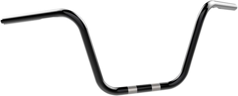 Khrome Werks 1" Handlebar - Standard, Steel, Each - Black / Gloss for Harley-Davidson Touring, Softail, Sportster & Dyna 1997-2022