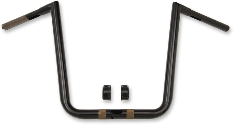 1-1/4" Hefty Twin Peaks Handlebar Touring Black| Gloss #LA-7312-66B