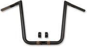 1-1/4" Hefty Twin Peaks Handlebar Touring Black| Gloss