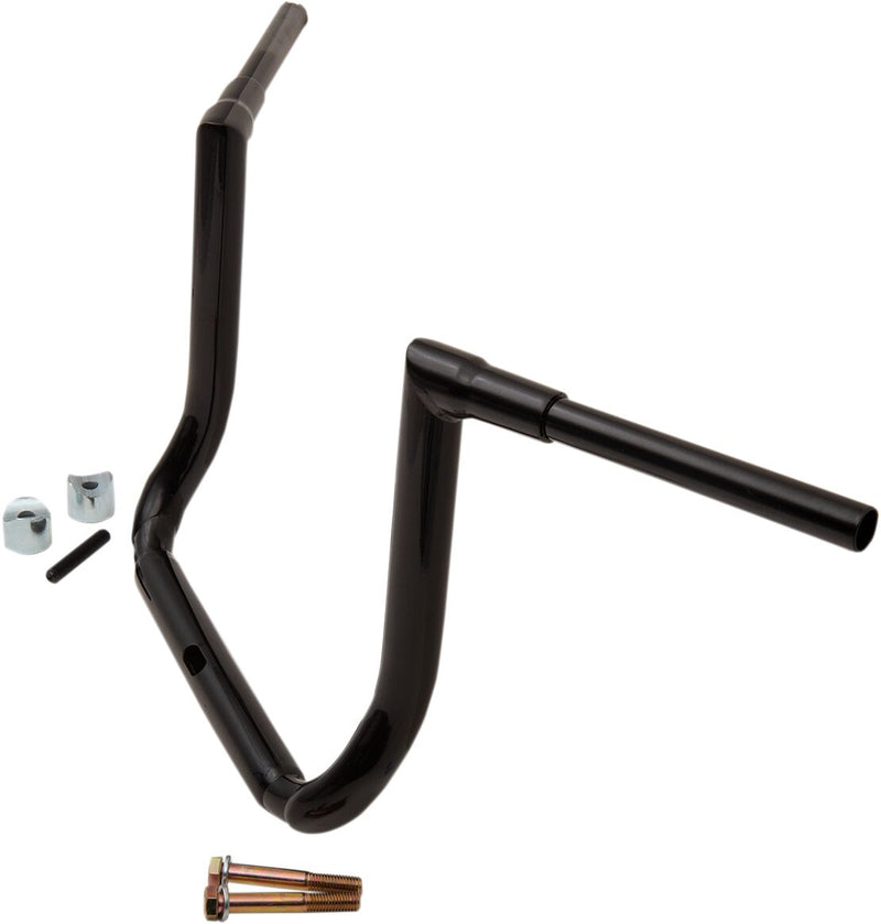 1-1/2" Grande Twin Peaks Touring Handlebar Classic, Touring Black| Gloss Fitment Harley-Davidson #LA-7364-14B