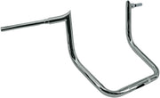 Trask 18" Chrome Bro Ape Hanger 1-1/4" Handlebars for 2018-2026 Indian Chieftain Motorcycles