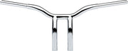 Kage Fighter Welded Bent-Riser Handlebar Chrome