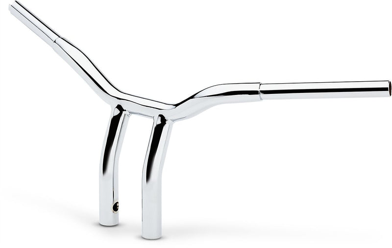 Kage Fighter Welded Bent-Riser Handlebar Chrome #LA-7338-10