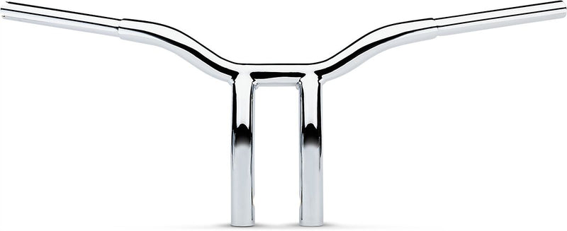 Kage Fighter Welded Bent-Riser Handlebar Chrome #LA-7338-10