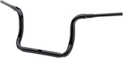 1-1/2" Grande Traditional Ape Hanger Handlebar Classic, Touring Black| Gloss