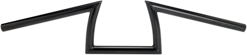 Biltwell Black Electroplated Keystone 1 in. Slotted Handlebar