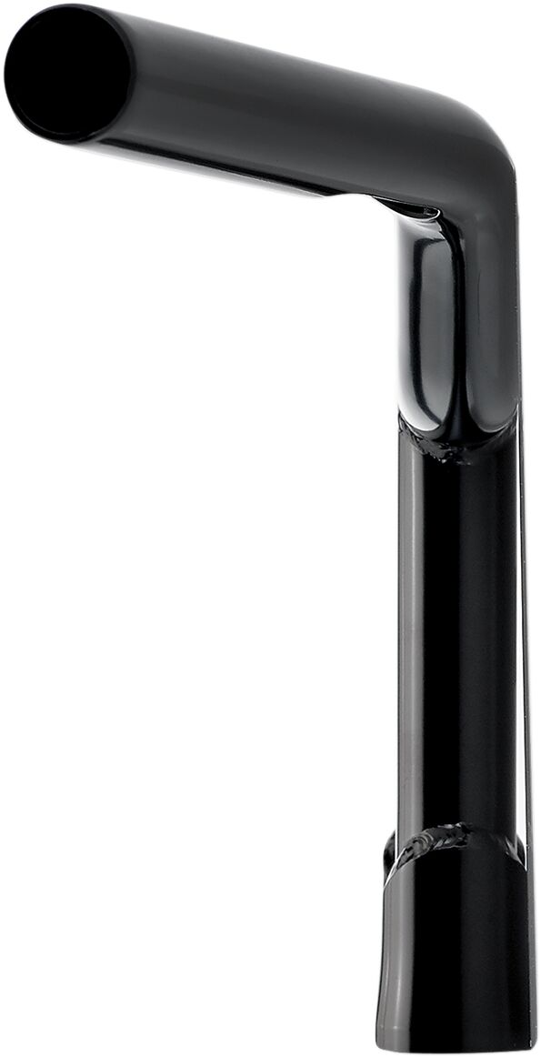Biltwell Black Electroplated 1 in.Tyson Slotted 8 in. Handlebar