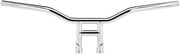 Biltwell Chrome 1 in.Tyson Slotted 8 in. Handlebar