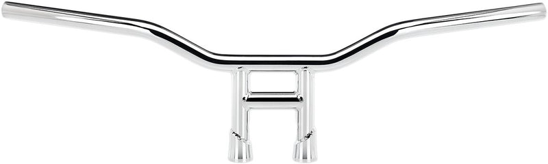 Biltwell Chrome 1 in.Tyson Slotted 8 in. Handlebar