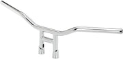 Biltwell Chrome 1 in.Tyson Slotted 8 in. Handlebar