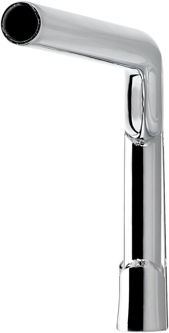 Biltwell Chrome 1 in.Tyson Slotted 8 in. Handlebar