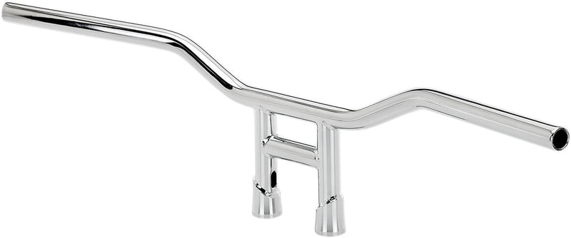 Biltwell Chrome 1 in.Tyson Slotted 8 in. Handlebar