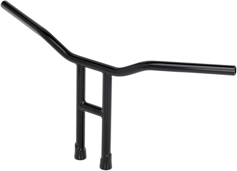 Biltwell Black Electroplated 1 in.Tyson Slotted 14 in. Handlebar