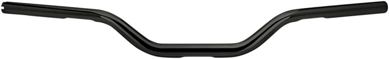Biltwell Tracker Mid O/S TBW Handlebars In Black For 2008-2024 Harley-Davidson Including E-Throttle Models