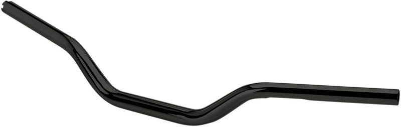 Biltwell Tracker Mid O/S TBW Handlebars In Black For 2008-2024 Harley-Davidson Including E-Throttle Models