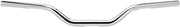 Biltwell Chrome 1 in. Tracker Oversized Mid Handlebar w/Throttle By Wire