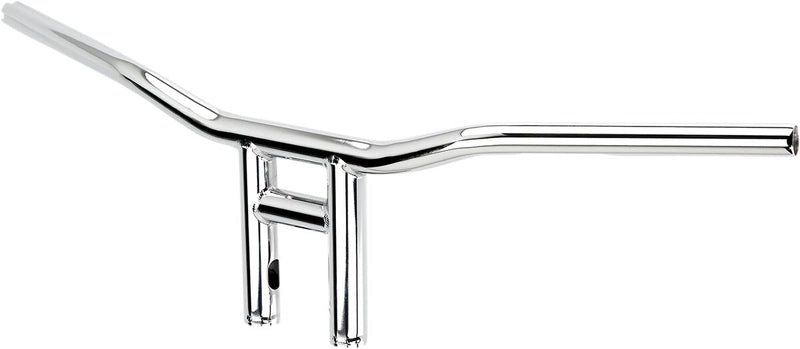Biltwell Chrome 1 in. Tyson XL Handlebar w/Throttle By Wire