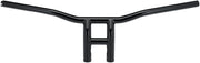 Biltwell Black Electroplated 1 in. Tyson XL Pullback 8 in. Handlebars w/Throttle By Wire
