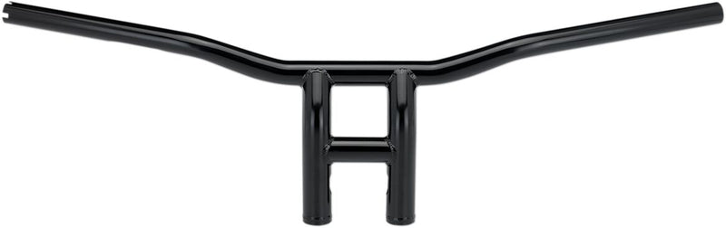 Biltwell Black Electroplated 1 in. Tyson XL Pullback 8 in. Handlebars w/Throttle By Wire