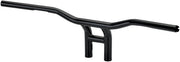 Biltwell Black Electroplated 1 in. Tyson XL Pullback 8 in. Handlebars w/Throttle By Wire