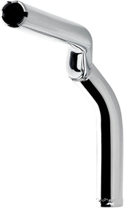 Biltwell Chrome 1 in. Tyson XL Pullback 8 in. Handlebars w/Throttle By Wire