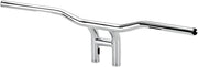 Biltwell Chrome 1 in. Tyson XL Pullback 8 in. Handlebars w/Throttle By Wire