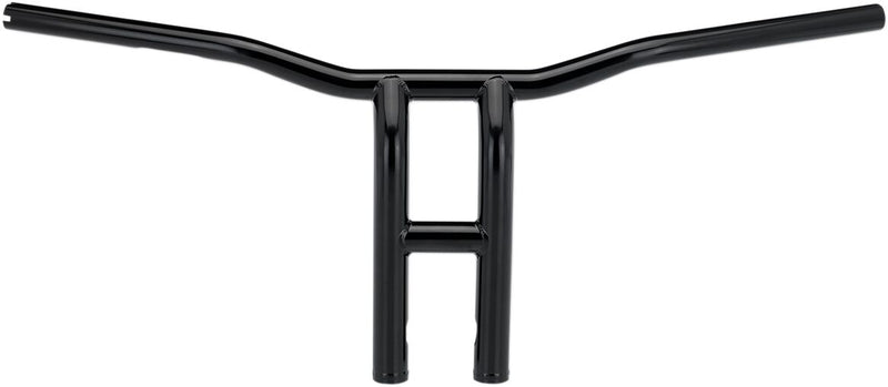 Biltwell Black Electroplated 1 in. Tyson XL Pullback 12 in. Handlebars w/Throttle By Wire