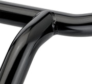 Biltwell Black Electroplated 1 in. Tyson XL Pullback 14 in. Handlebars w/Throttle By Wire