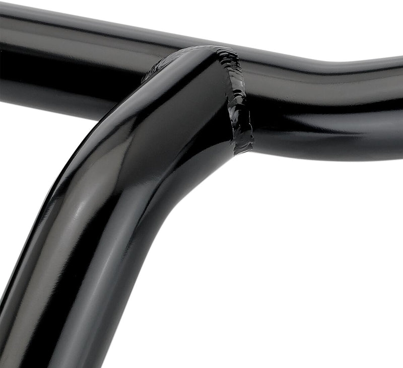 Biltwell Black Electroplated 1 in. Tyson XL Pullback 14 in. Handlebars w/Throttle By Wire