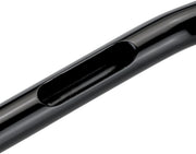 Biltwell Black Electroplated 1 in. Tyson XL Pullback 14 in. Handlebars w/Throttle By Wire
